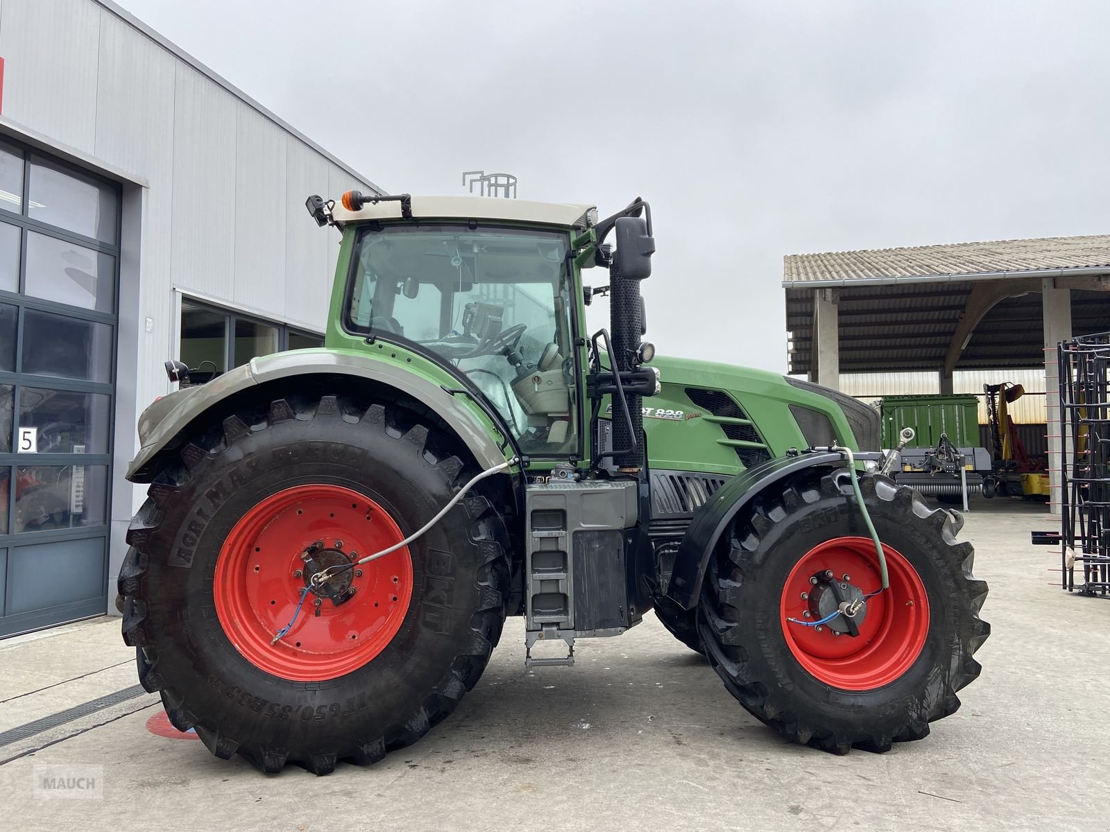Traktor typu Fendt 828 Vario + Rüfa, Gebrauchtmaschine v Burgkirchen (Obrázek 4)
