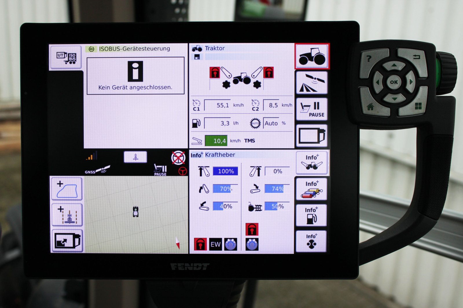 Traktor van het type Fendt 828 Vario S4 Profi+, Gebrauchtmaschine in Holle- Grasdorf (Foto 17)