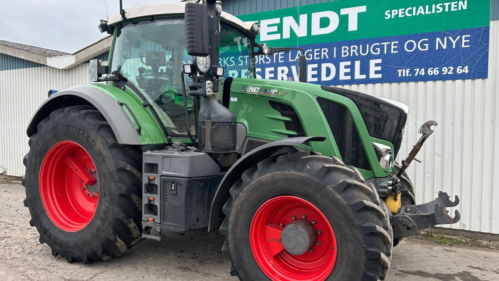 Traktor des Typs Fendt 828 Vario S4 Profi Plus Med Front PTO, Gebrauchtmaschine in Rødekro (Bild 4)