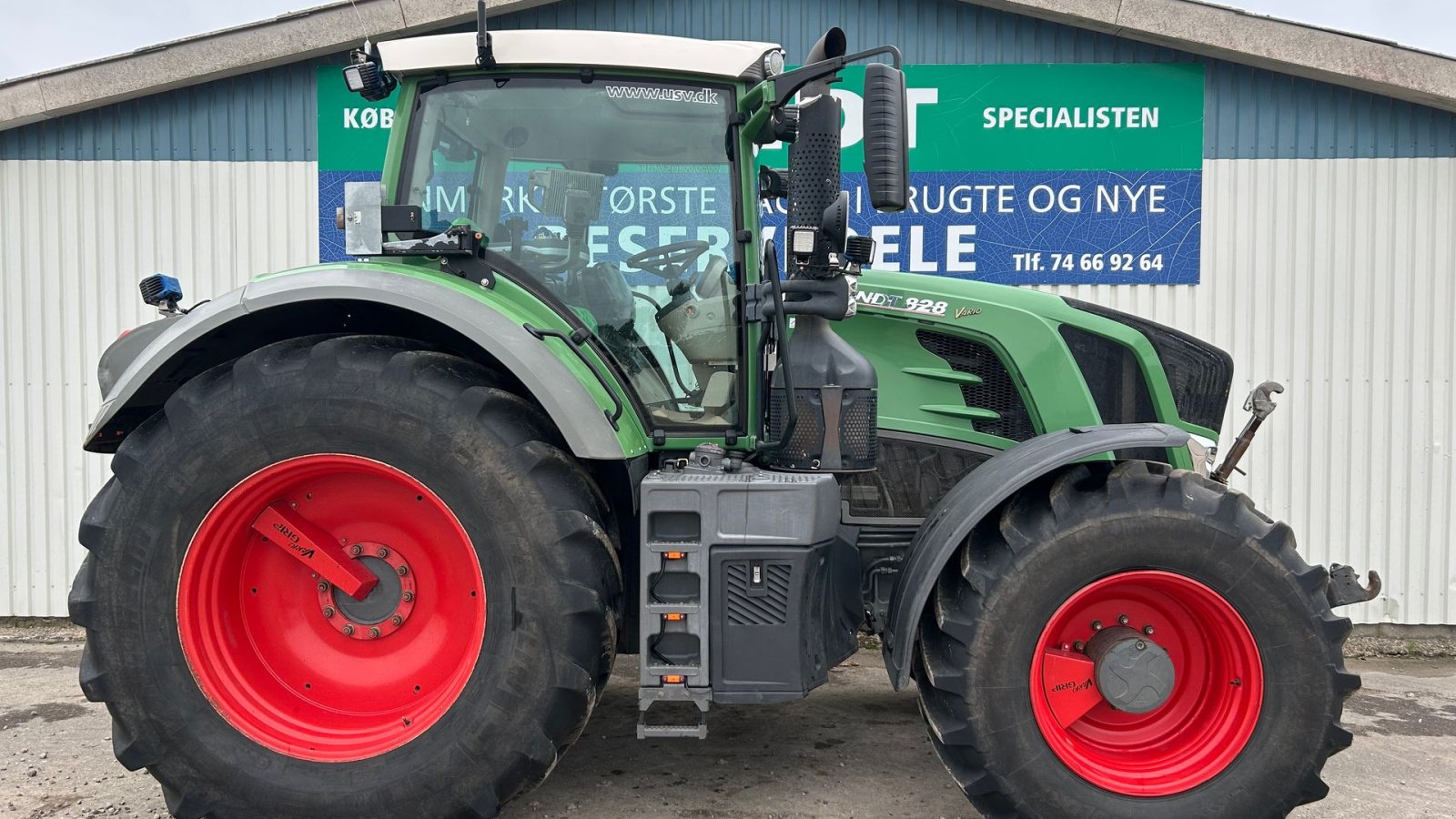 Traktor des Typs Fendt 828 Vario S4 Profi Plus Med Front PTO, Gebrauchtmaschine in Rødekro (Bild 3)