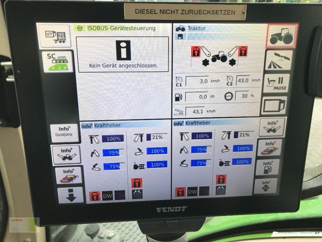 Traktor typu Fendt 828 Vario S4 Profi Plus, Gebrauchtmaschine v Bordesholm (Obrázek 15)