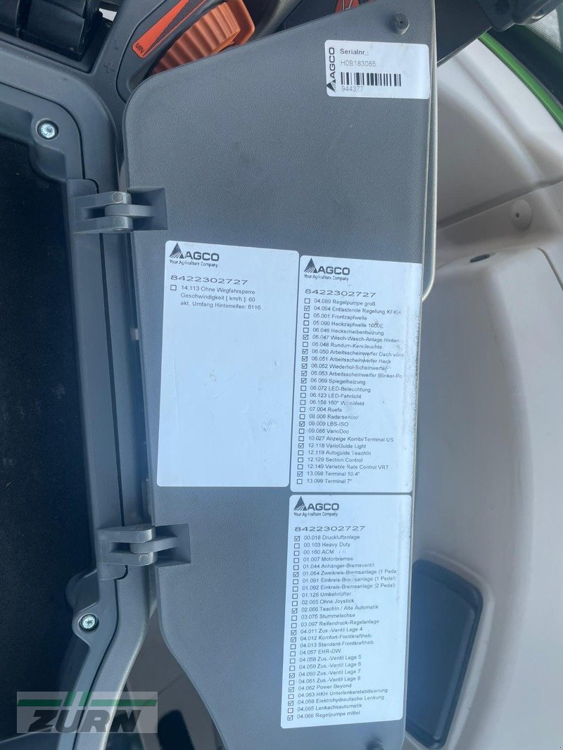 Traktor του τύπου Fendt 828 VARIO S4 PROFI, Gebrauchtmaschine σε Schöntal-Westernhausen (Φωτογραφία 18)
