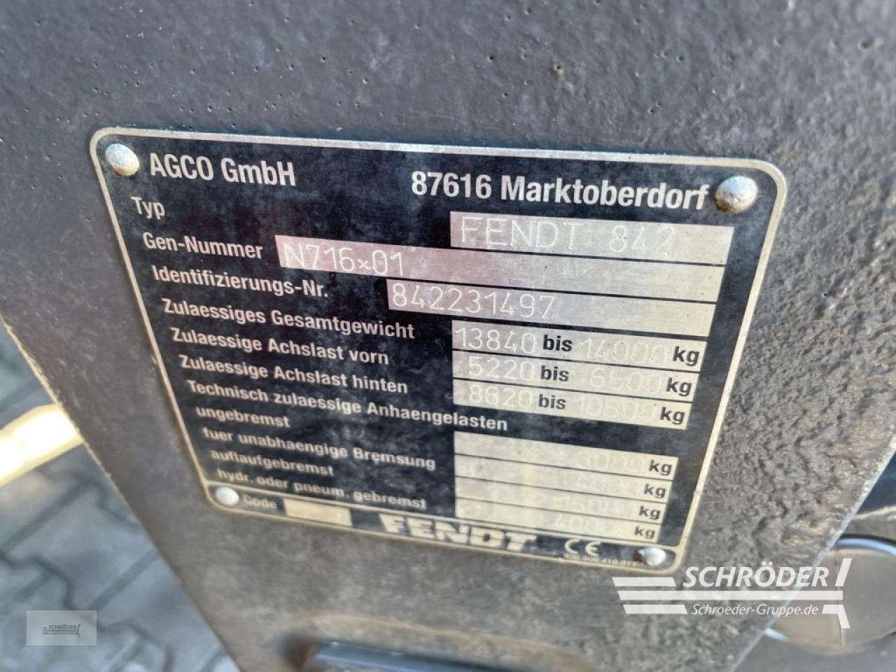 Traktor типа Fendt 828 VARIO S4 PROFI, Gebrauchtmaschine в Wildeshausen (Фотография 21)