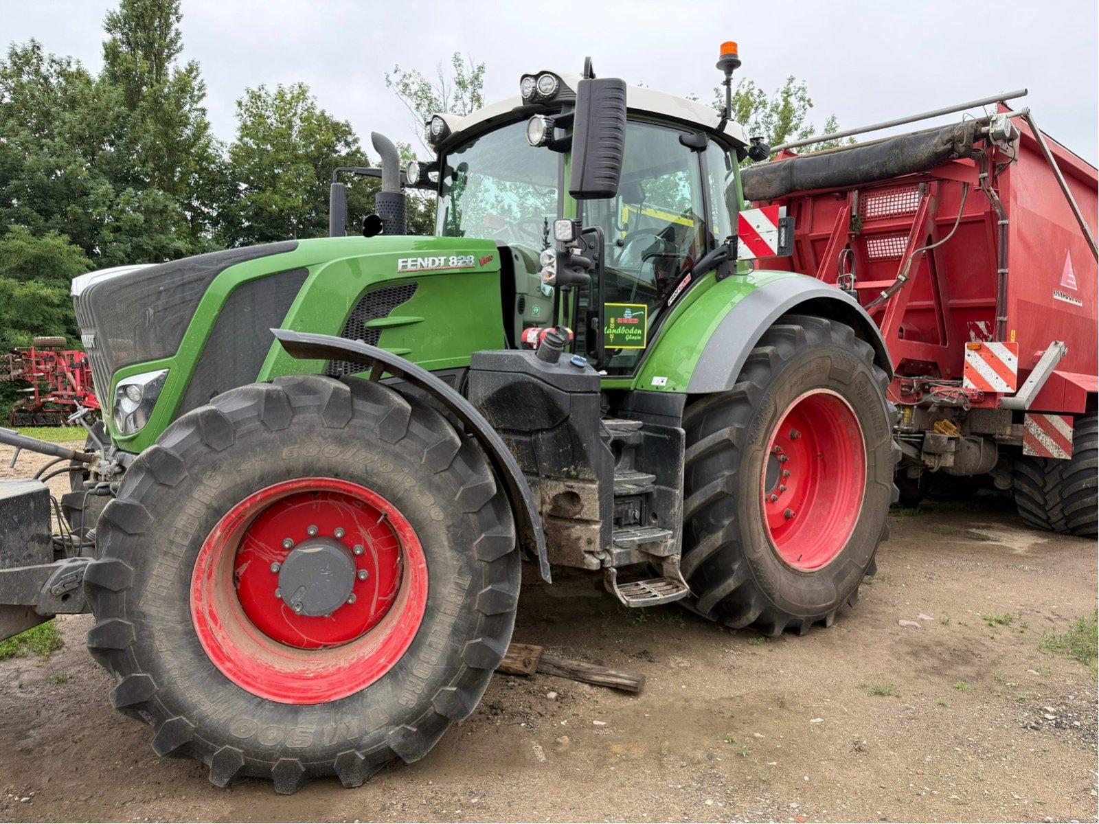 Traktor des Typs Fendt 828 Vario S4 ProfiPlus, Gebrauchtmaschine in Bützow (Bild 7)