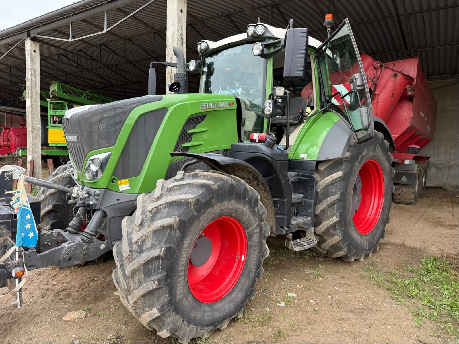 Traktor du type Fendt 828 Vario S4 ProfiPlus, Gebrauchtmaschine en Bützow (Photo 1)