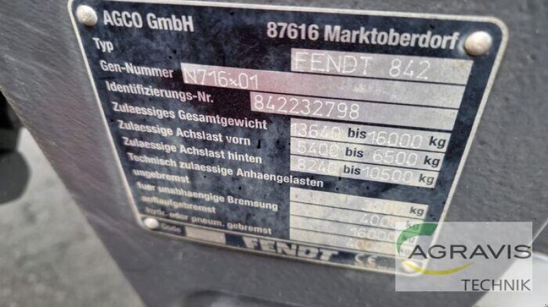 Traktor des Typs Fendt 828 VARIO S4, Gebrauchtmaschine in Melle-Wellingholzhausen (Bild 12)