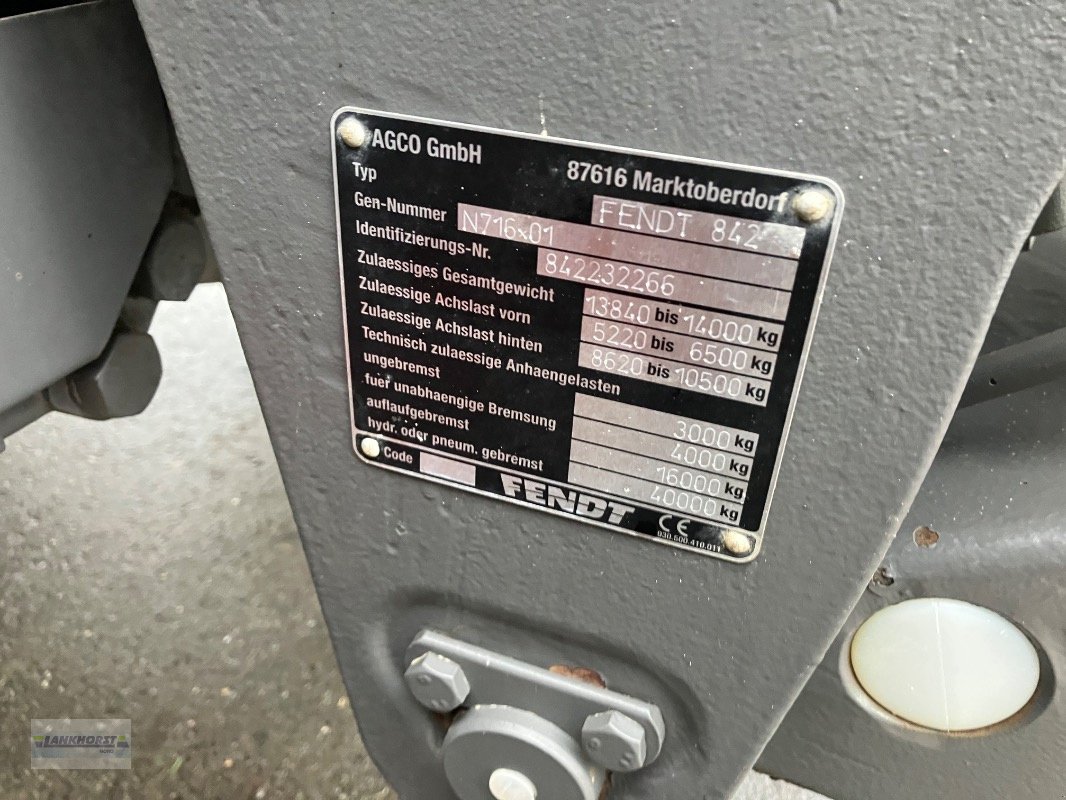 Traktor типа Fendt 828 VARIO S4, Gebrauchtmaschine в Aurich (Фотография 29)