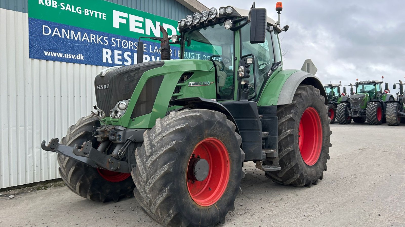 Traktor typu Fendt 828 Vario SCR Profi Med luft, Gebrauchtmaschine w Rødekro (Zdjęcie 3)