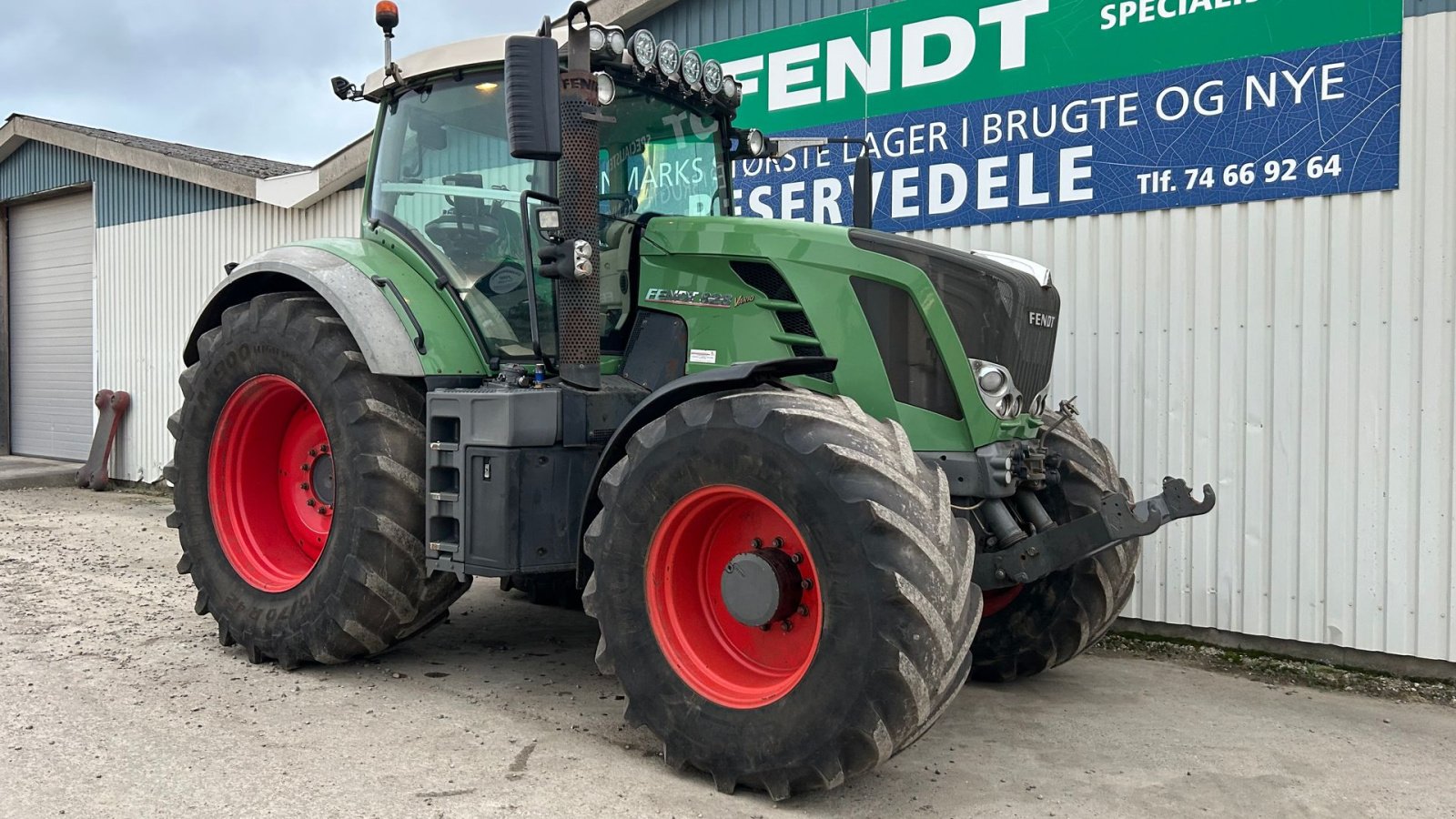 Traktor typu Fendt 828 Vario SCR Profi Med luft, Gebrauchtmaschine w Rødekro (Zdjęcie 5)