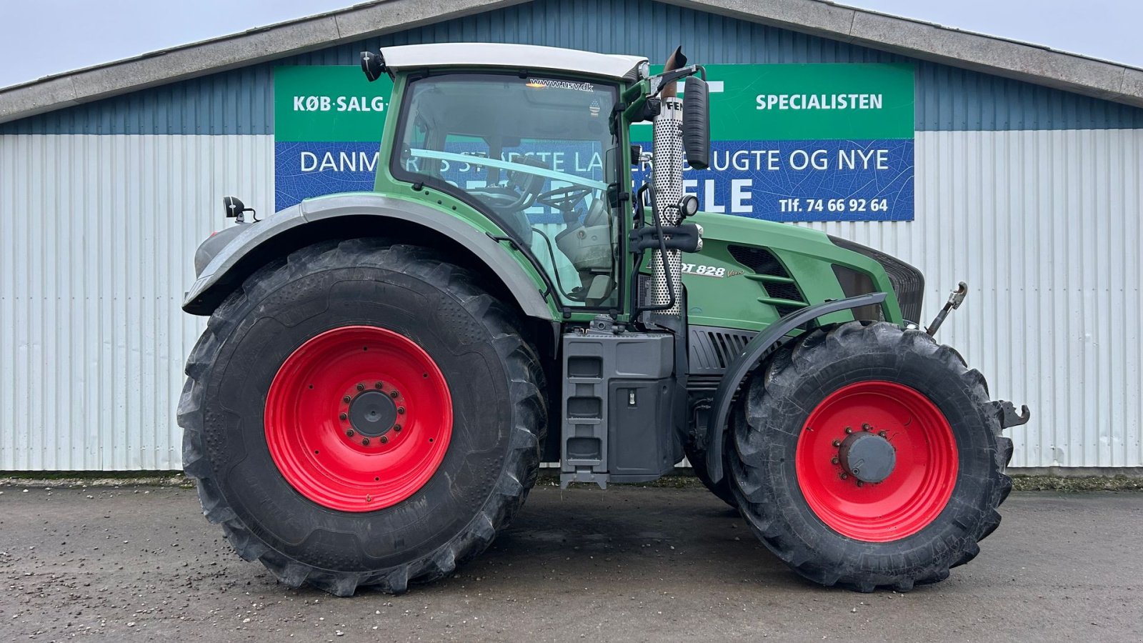 Traktor typu Fendt 828 Vario SCR Profi Plus, Gebrauchtmaschine v Rødekro (Obrázek 4)