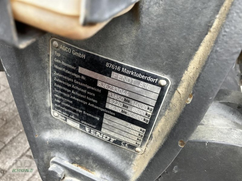 Traktor of the type Fendt 828 Vario, Gebrauchtmaschine in Spelle (Picture 14)