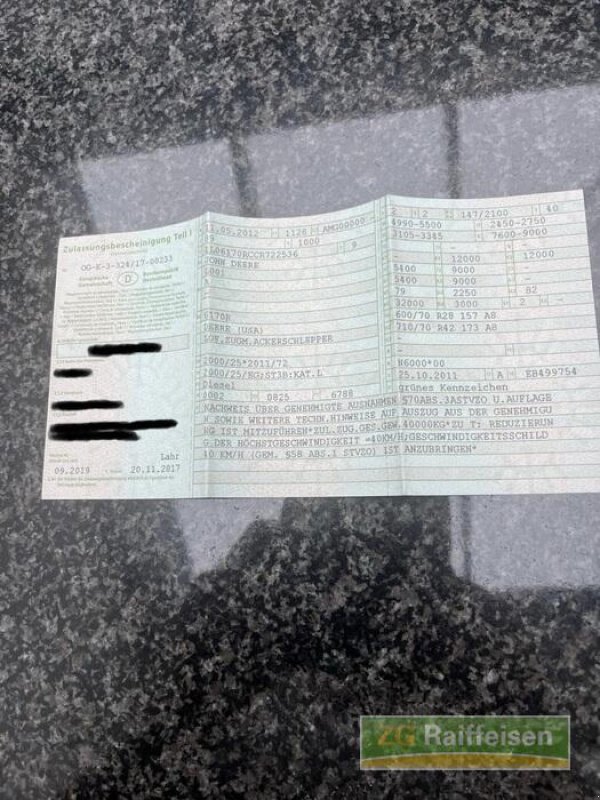 Traktor typu Fendt 828 Vario, Gebrauchtmaschine w Teningen (Zdjęcie 22)