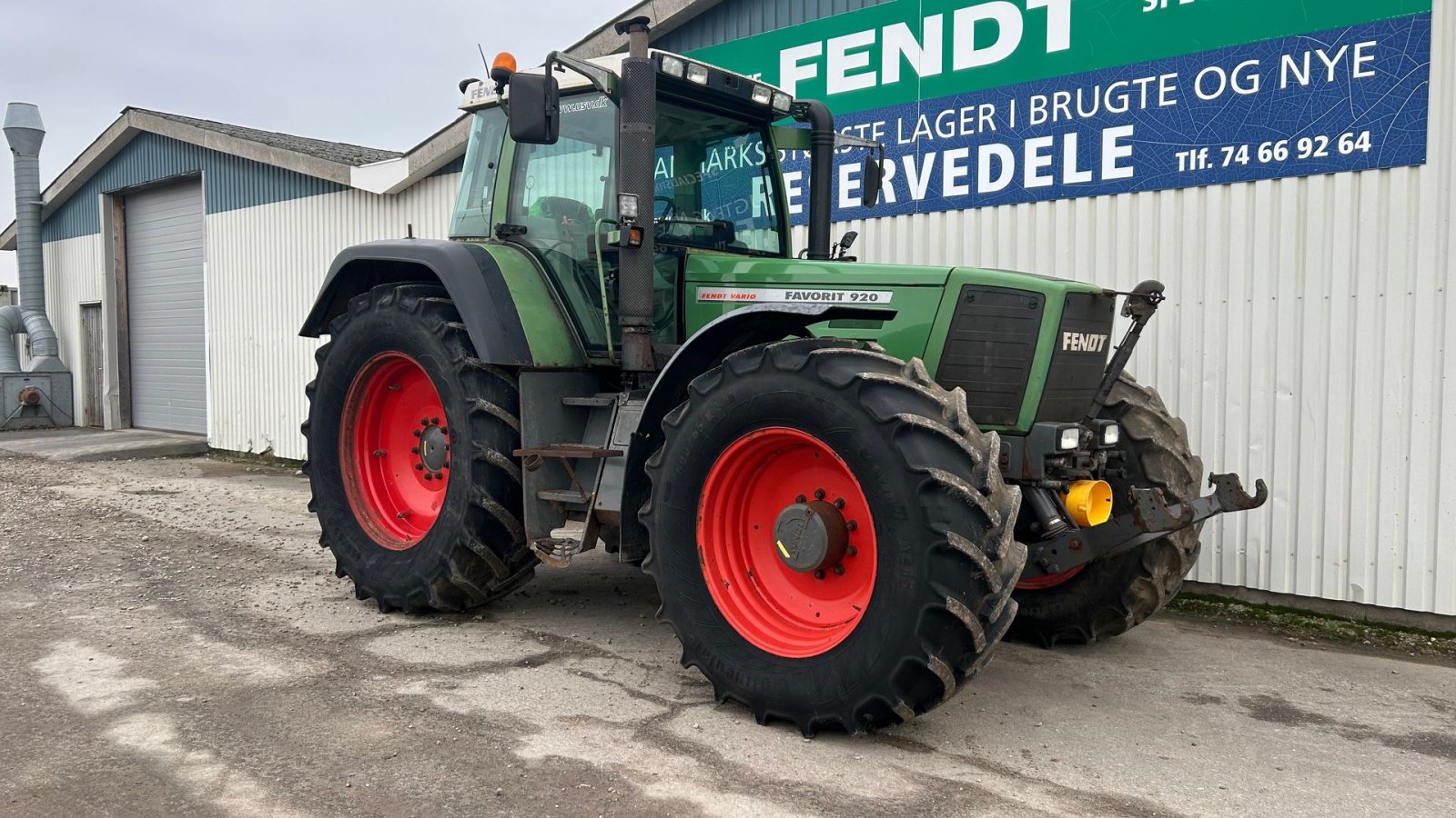 Traktor van het type Fendt 920 Favorit Vario Med Front PTO, Gebrauchtmaschine in Rødekro (Foto 5)