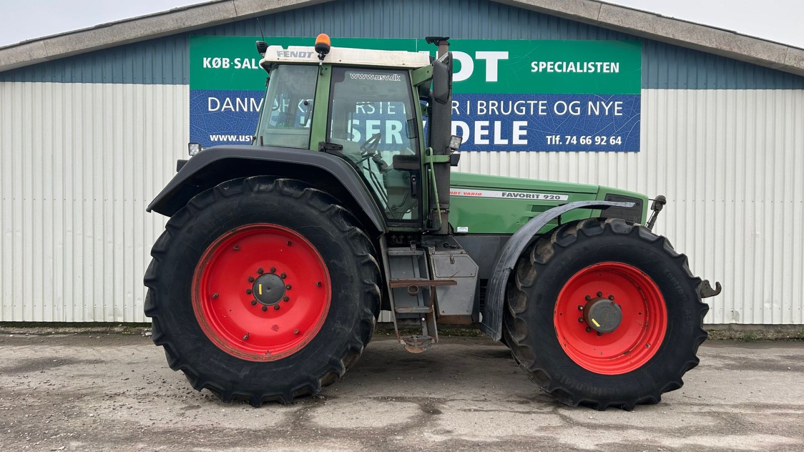 Traktor van het type Fendt 920 Favorit Vario Med Front PTO, Gebrauchtmaschine in Rødekro (Foto 7)