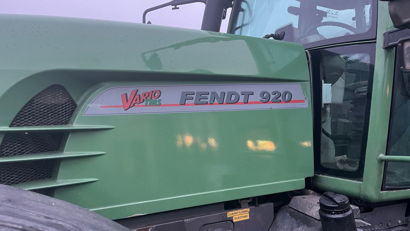 Traktor типа Fendt 920 Vario TMS, Gebrauchtmaschine в Rødekro (Фотография 8)