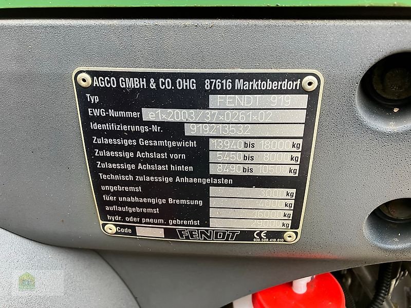 Traktor za tip Fendt 922 Com 3 *Motor überholt*, Gebrauchtmaschine u Salsitz (Slika 14)