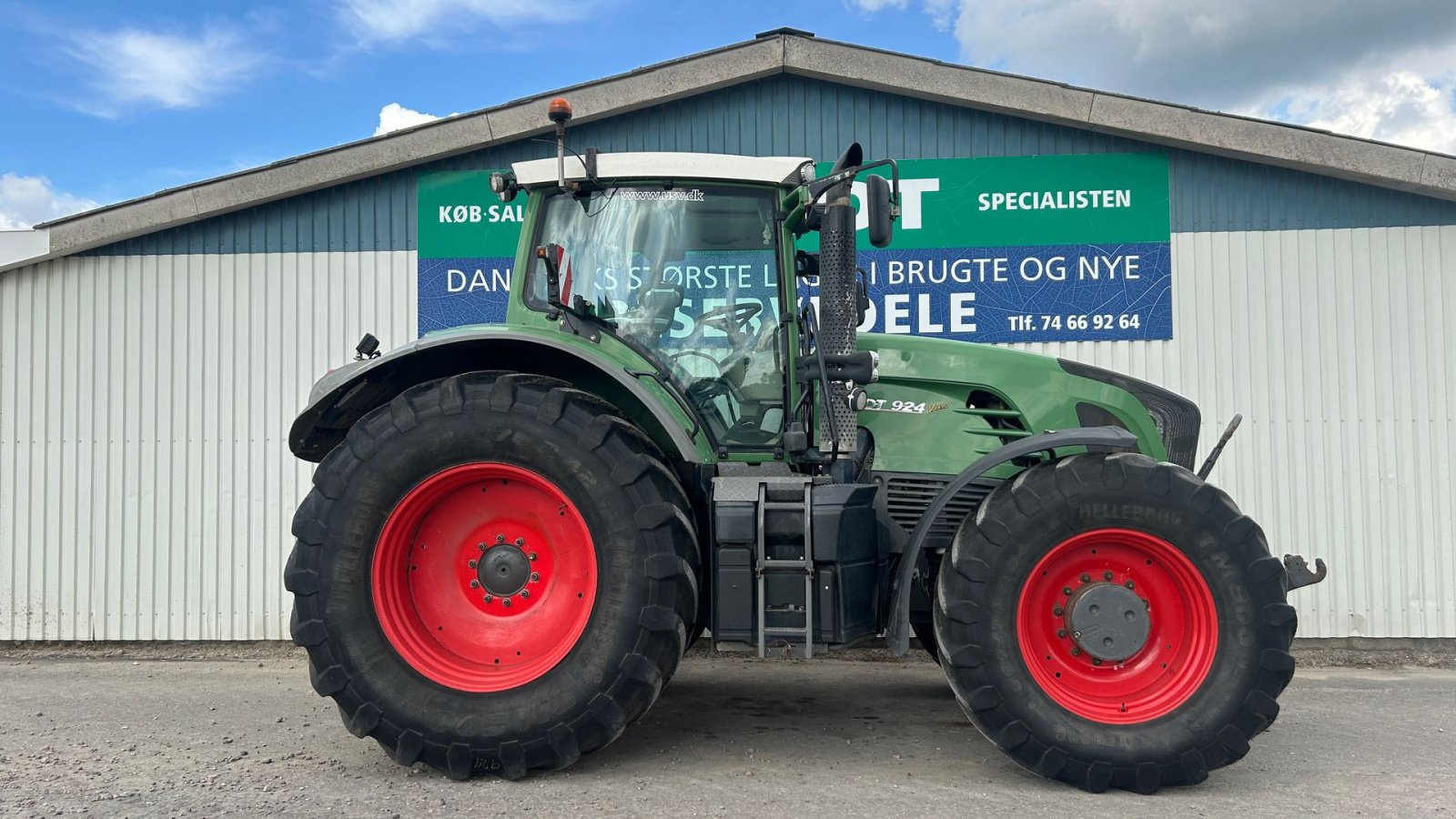 Traktor typu Fendt 924 Vario Profi Vendeudstyr/Rüfa, Gebrauchtmaschine v Rødekro (Obrázek 8)