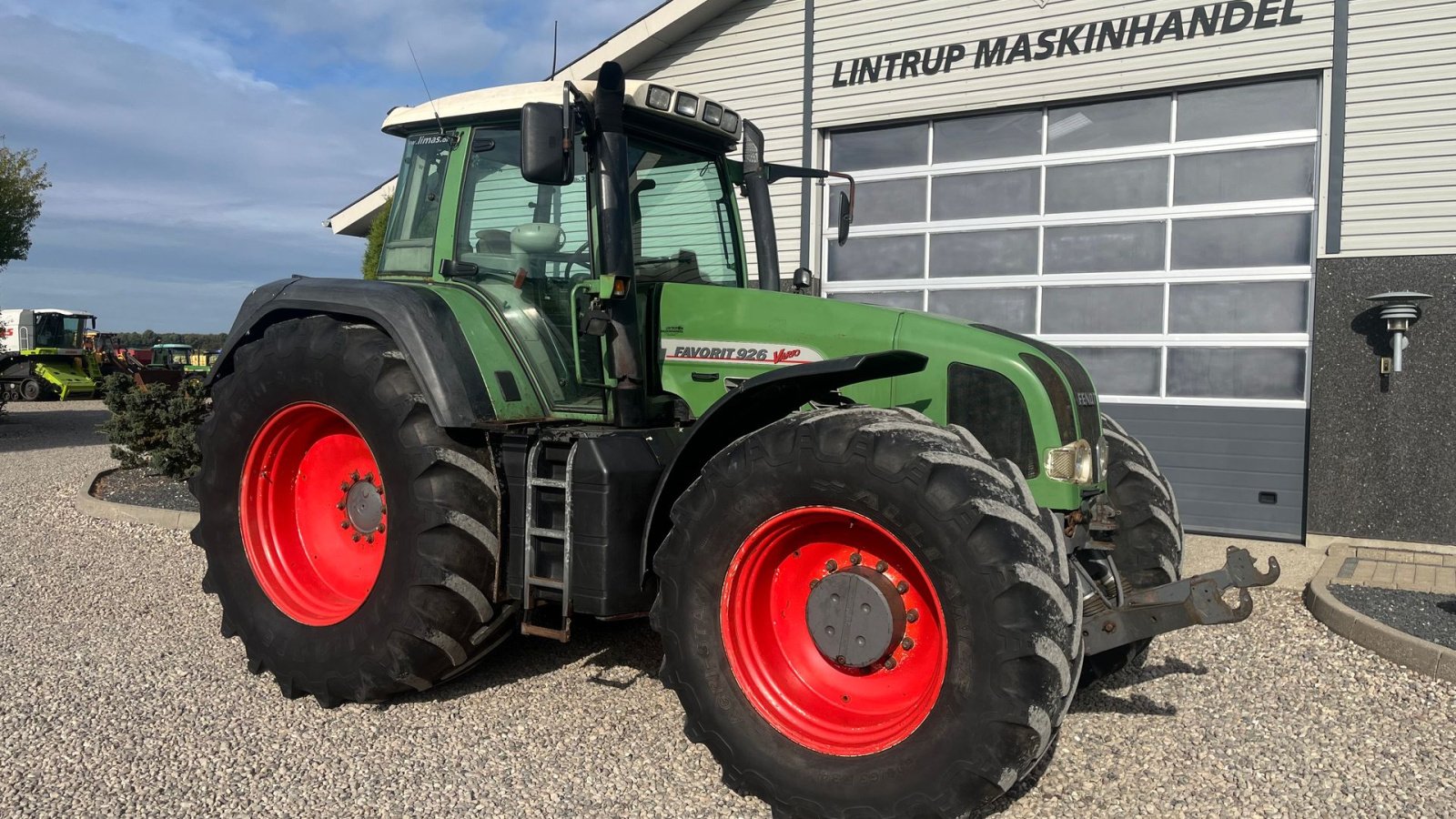 Traktor Türe ait Fendt 926 Favorit Vario Med frontlift, Gebrauchtmaschine içinde Lintrup (resim 18)