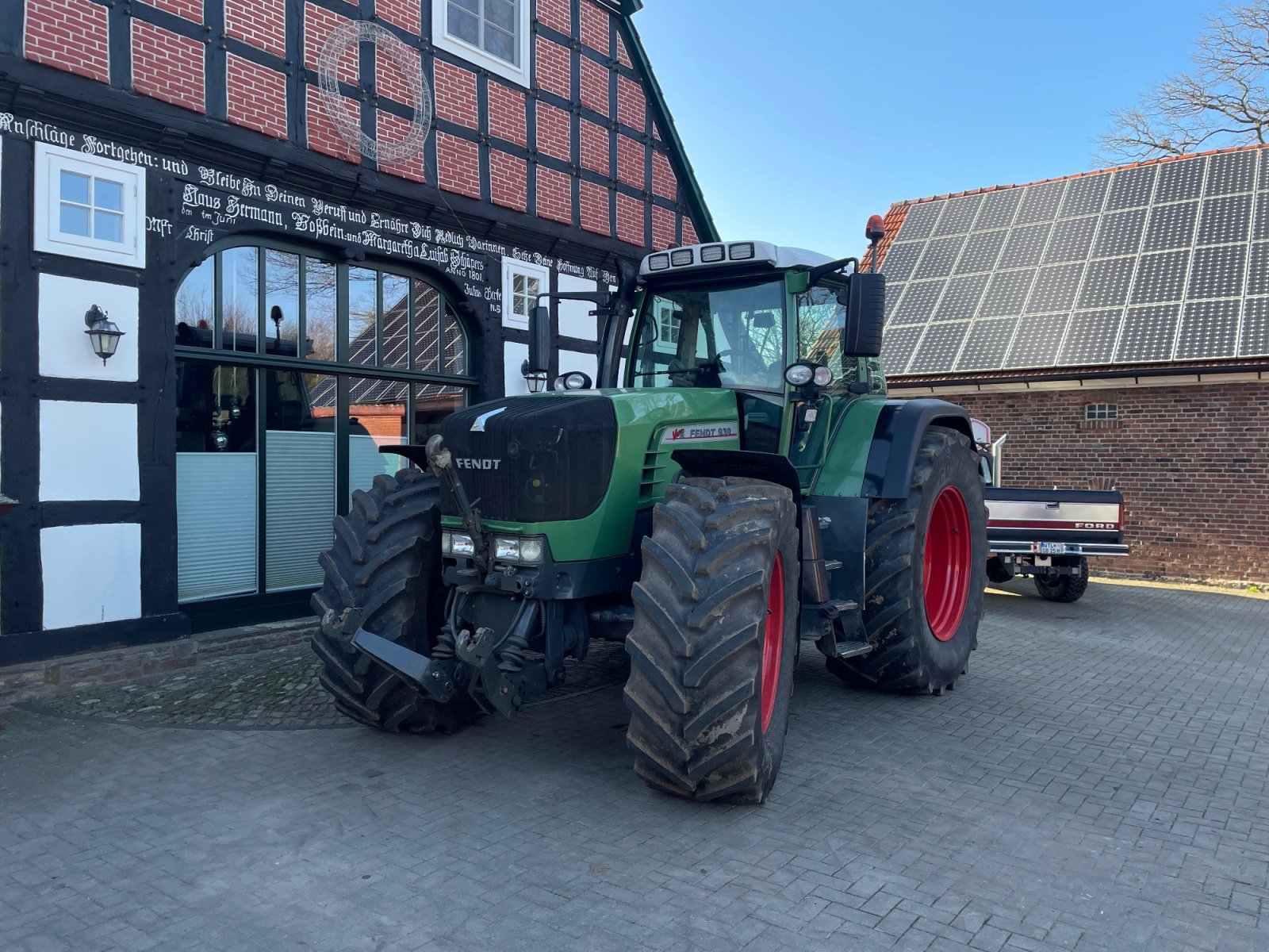 Traktor Türe ait Fendt 930 Vario TMS, Gebrauchtmaschine içinde Hunteburg (resim 1)