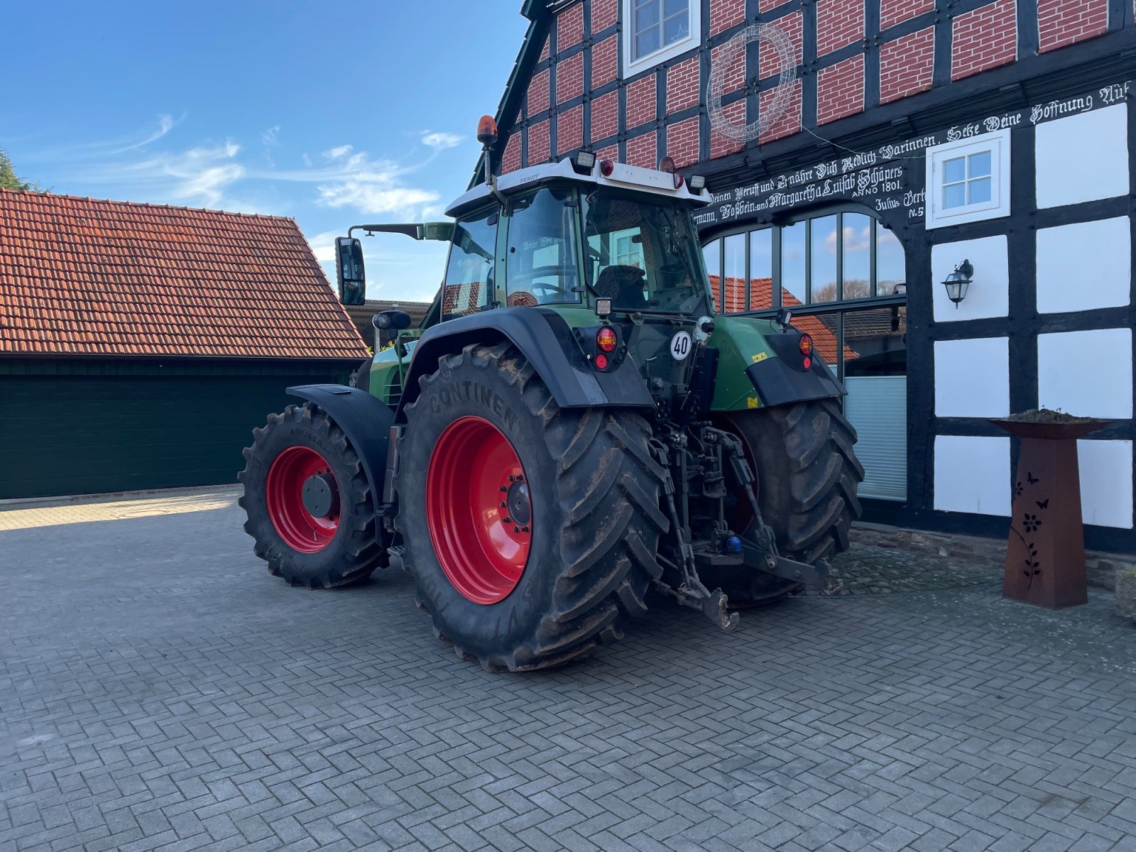 Traktor Türe ait Fendt 930 Vario TMS, Gebrauchtmaschine içinde Hunteburg (resim 3)