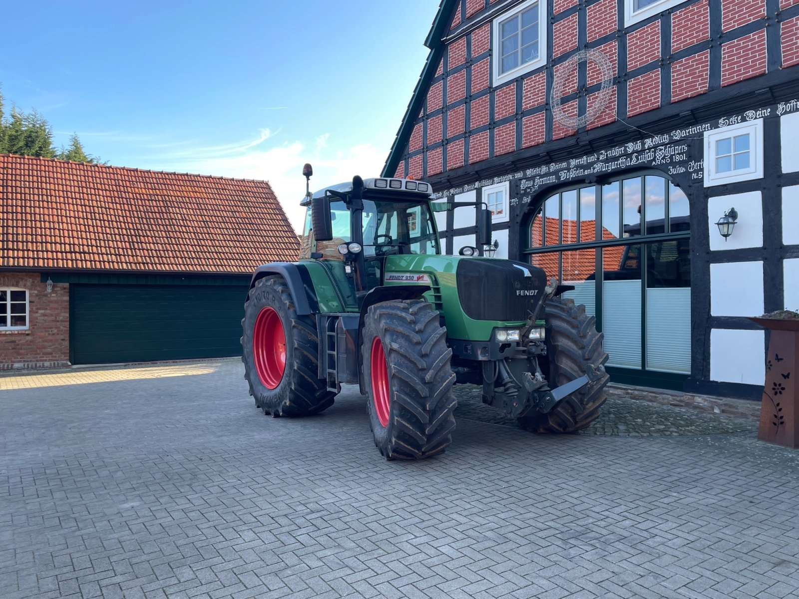 Traktor Türe ait Fendt 930 Vario TMS, Gebrauchtmaschine içinde Hunteburg (resim 8)