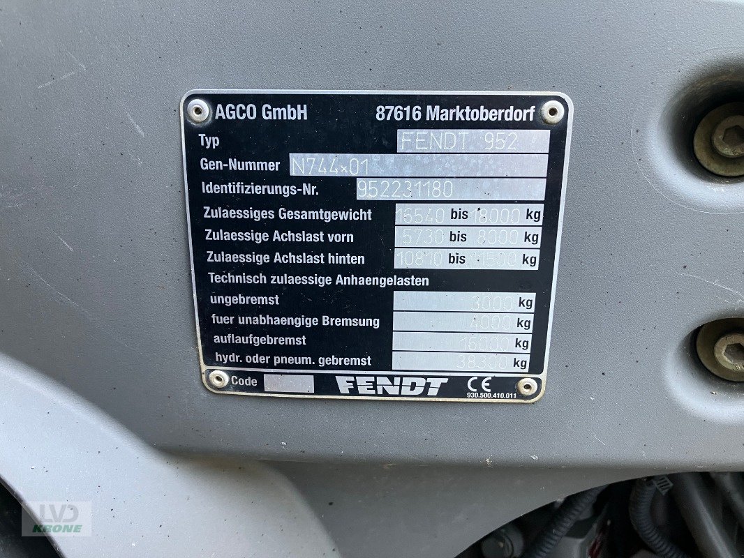 Traktor tip Fendt 933 Profi Plus, Gebrauchtmaschine in Alt-Mölln (Poză 10)