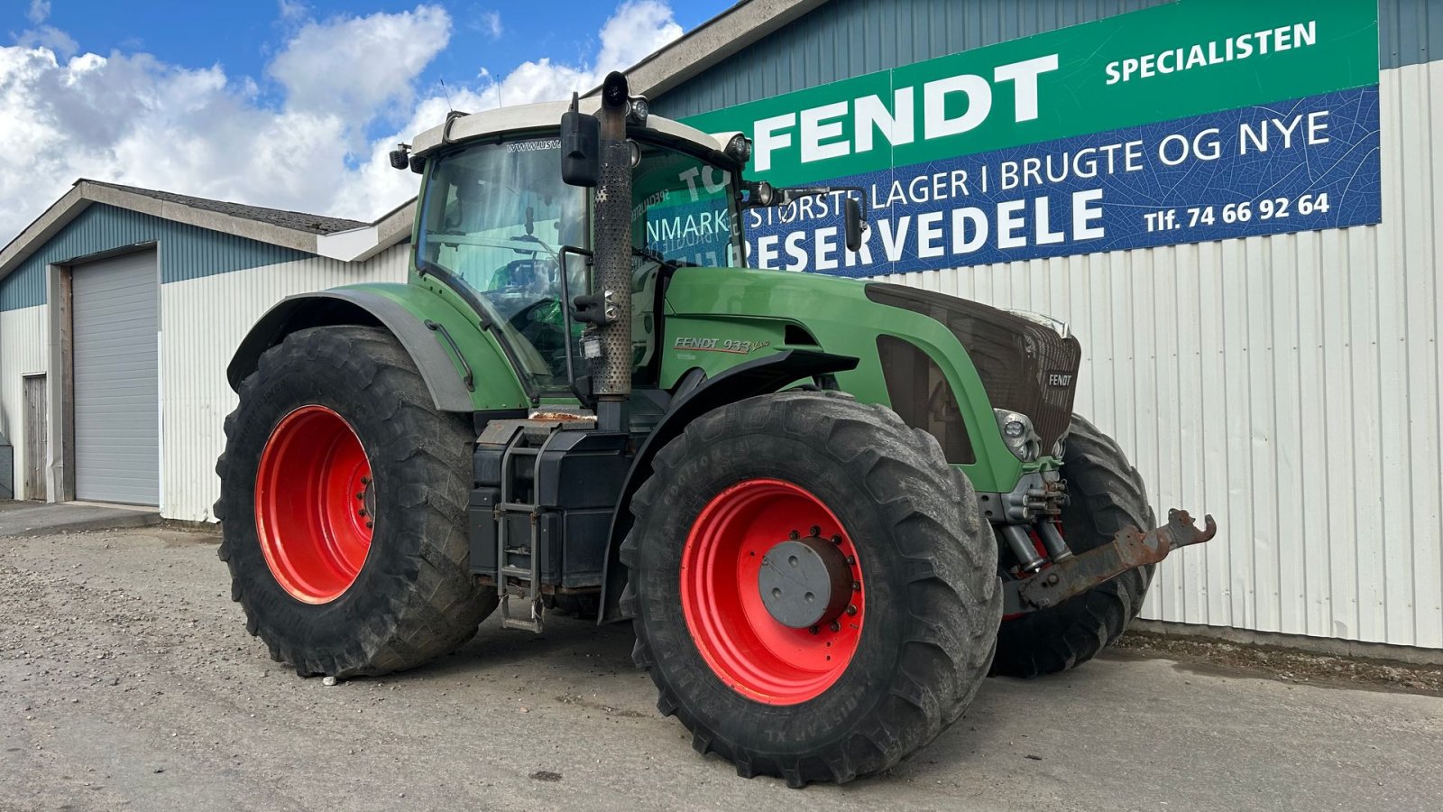 Traktor a típus Fendt 933 Vario Profi Autoguide Ready, Gebrauchtmaschine ekkor: Rødekro (Kép 5)