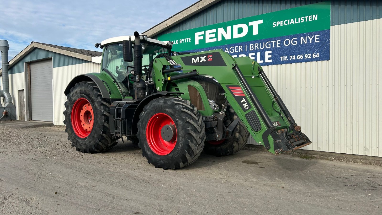 Traktor des Typs Fendt 933 Vario SCR Profi Plus  Med MX Frontlæsser TX430, Gebrauchtmaschine in Rødekro (Bild 5)