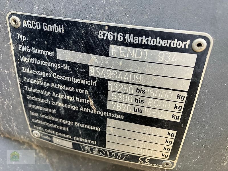 Traktor za tip Fendt 936 Com3, Gebrauchtmaschine u Salsitz (Slika 24)