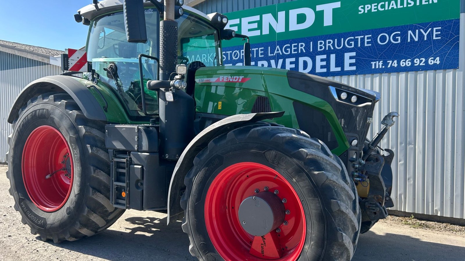 Traktor a típus Fendt 936 Gen.6 Profi Plus Front PTO + VarioGrip, Gebrauchtmaschine ekkor: Rødekro (Kép 8)