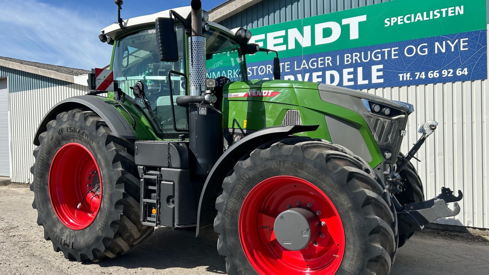 Traktor типа Fendt 936 Gen.6 Profi Plus VarioGrip. Få Timer, Gebrauchtmaschine в Rødekro (Фотография 4)
