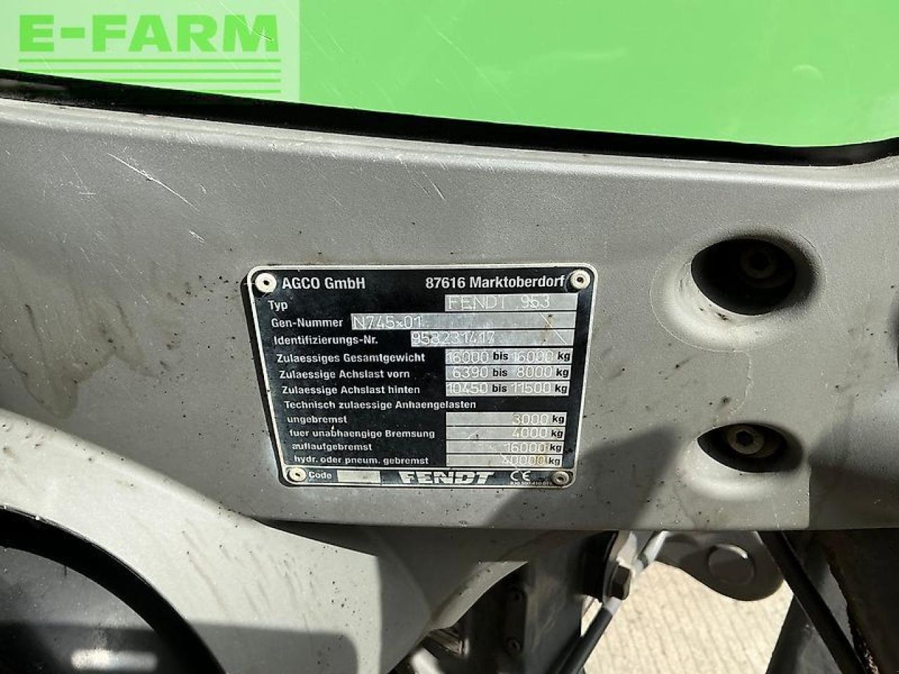 Traktor типа Fendt 936 profi plus tractor, Gebrauchtmaschine в SHAFTESBURY (Фотография 16)