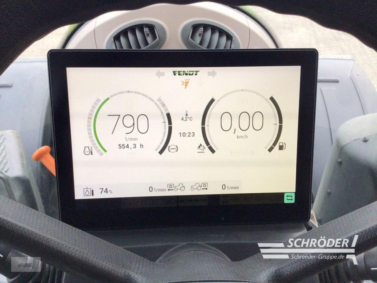 Traktor des Typs Fendt 936 VARIO GEN7 PROFI PLUS, Neumaschine in Böhne (Bild 12)