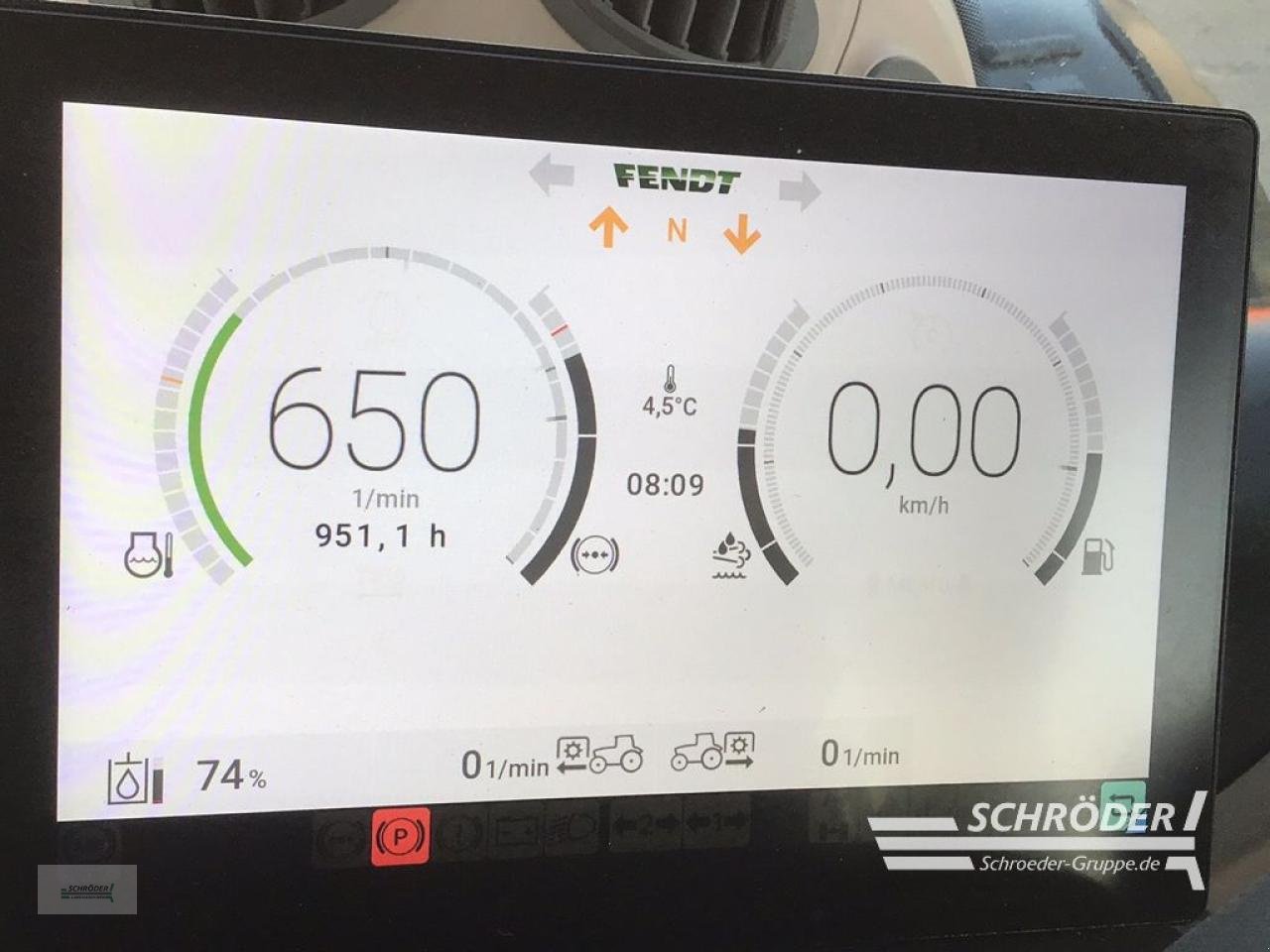 Traktor typu Fendt 936 VARIO GEN7 PROFI PLUS, Neumaschine v Penzlin (Obrázek 9)