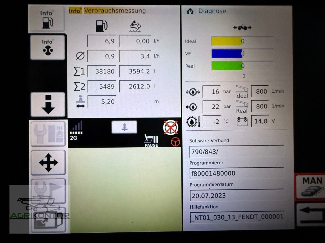 Traktor typu Fendt 936 Vario Profi plus RTK, Gebrauchtmaschine v Liebenwalde (Obrázek 10)