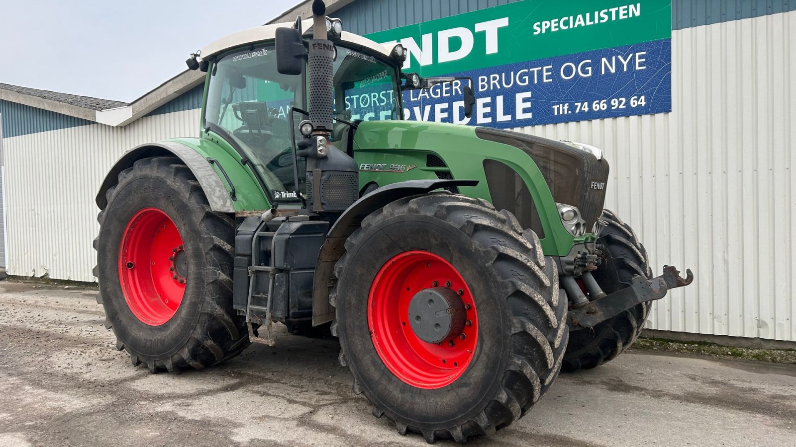 Traktor za tip Fendt 936 Vario SCR Profi Plus Med Trimble RTK GPS, Gebrauchtmaschine u Rødekro (Slika 5)