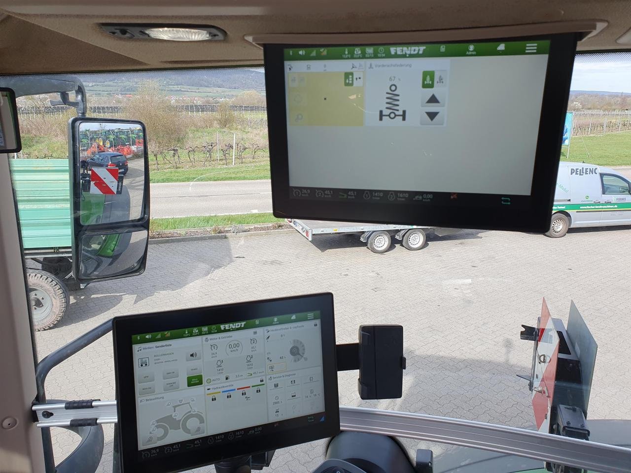 Traktor Türe ait Fendt 936 Vario, Gebrauchtmaschine içinde Niederkirchen (resim 10)