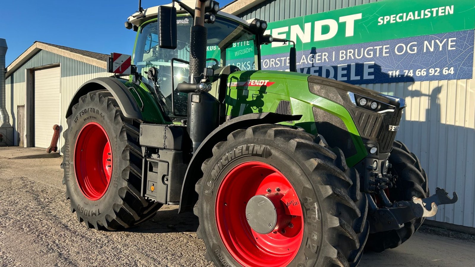 Traktor Türe ait Fendt 939 Gen7 Profi Plus Setting 1, Gebrauchtmaschine içinde Rødekro (resim 3)