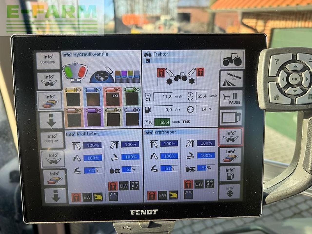 Traktor типа Fendt 939 s4 profi plus, Gebrauchtmaschine в NORDWALDE (Фотография 15)