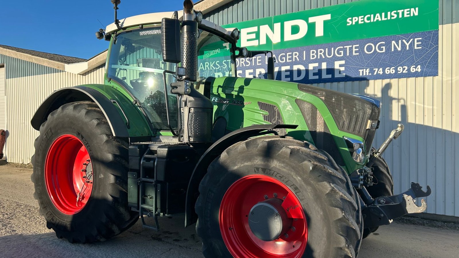 Traktor typu Fendt 939 Vario S4 Profi Plus Meget Få timer. VarioGrip, Gebrauchtmaschine v Rødekro (Obrázok 3)
