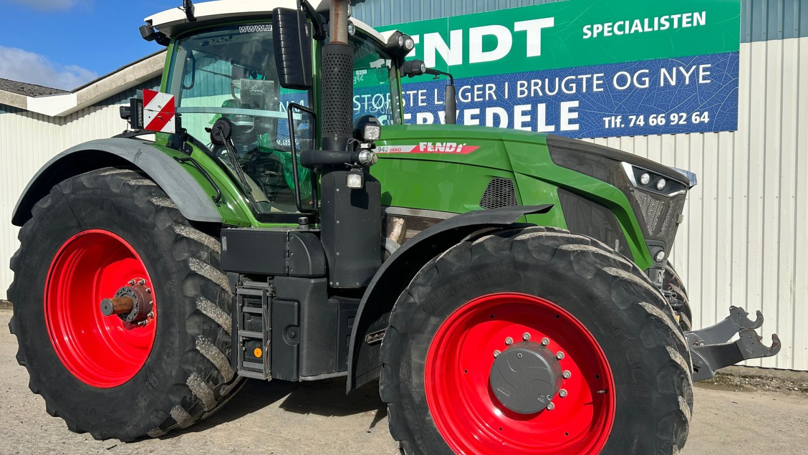 Traktor za tip Fendt 942 Gen6 Profi Plus Med Front PTO, Gebrauchtmaschine u Rødekro (Slika 4)