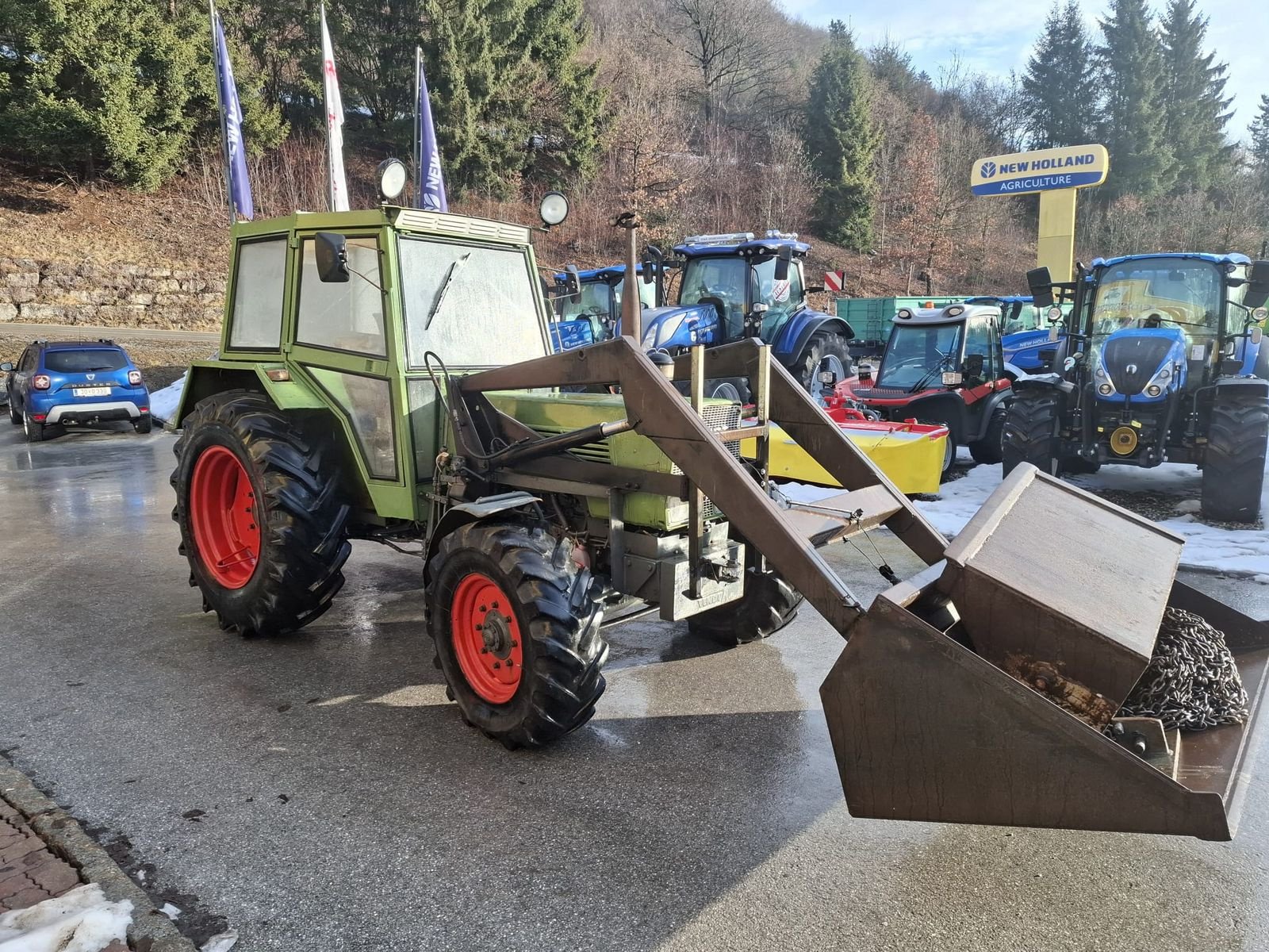 Traktor Türe ait Fendt Farmer 108 SA, Gebrauchtmaschine içinde Burgkirchen (resim 3)