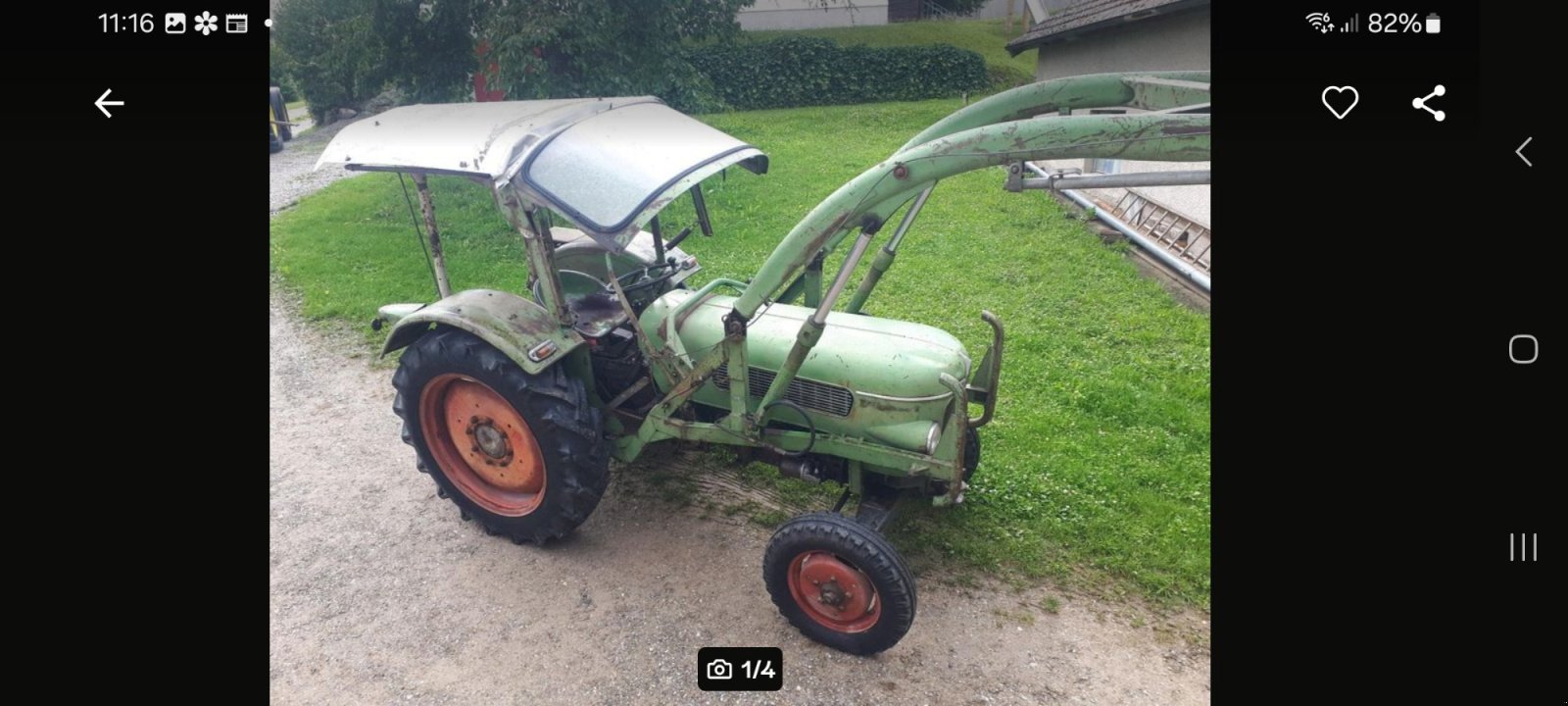 Traktor типа Fendt Farmer 2, Gebrauchtmaschine в Neusäß (Фотография 1)