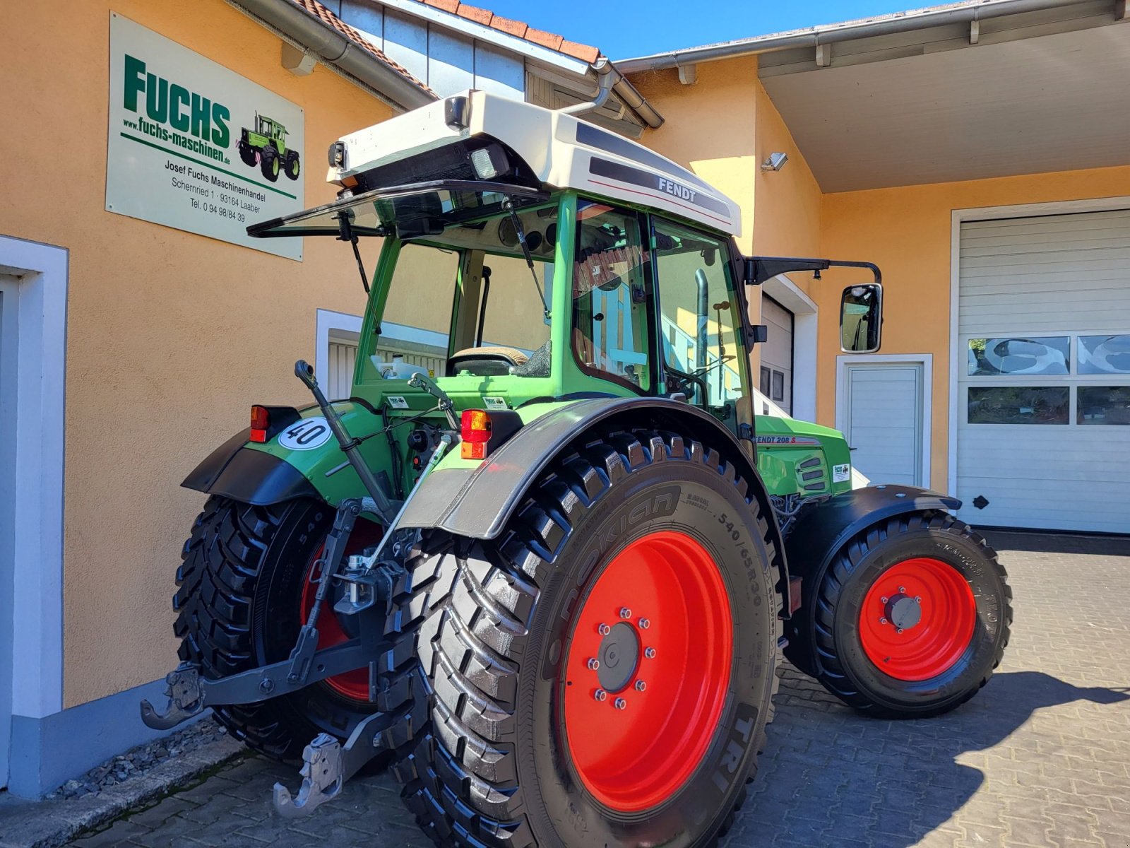 Traktor del tipo Fendt Farmer 208S, Gebrauchtmaschine en Laaber (Imagen 3)