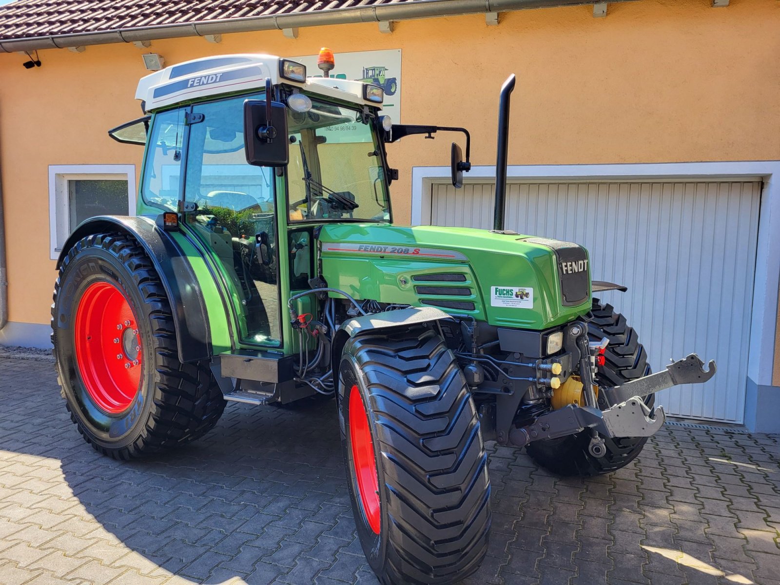 Traktor del tipo Fendt Farmer 208S, Gebrauchtmaschine en Laaber (Imagen 5)