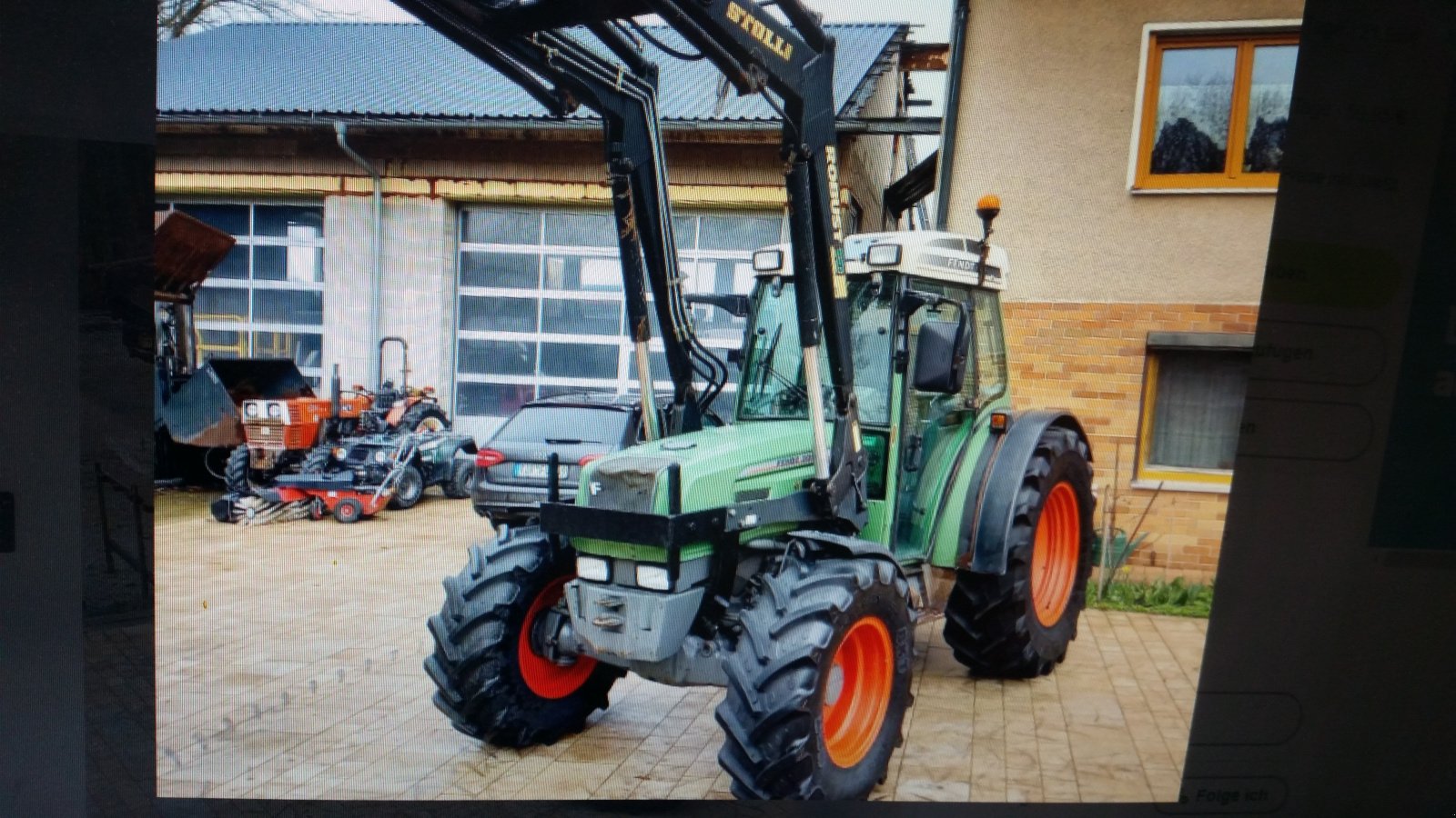 Traktor del tipo Fendt Farmer 209 S, Gebrauchtmaschine In Reuth (Immagine 13)