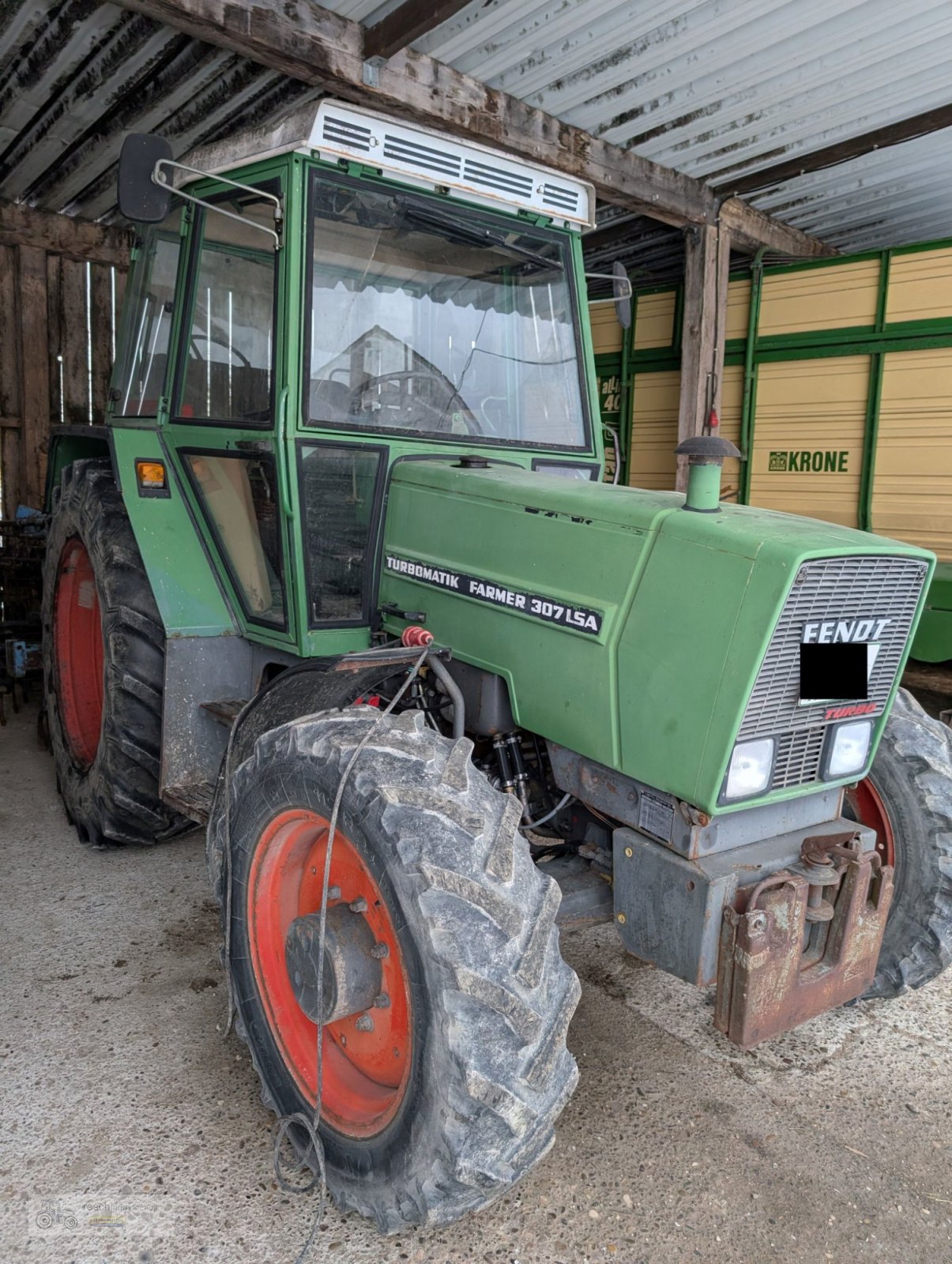 Traktor a típus Fendt Farmer 307 LSA, Gebrauchtmaschine ekkor: Wellheim (Kép 2)