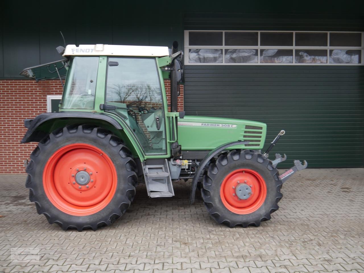 Traktor des Typs Fendt Farmer 308 C nur 3570h FZW, Gebrauchtmaschine in Borken (Bild 3)