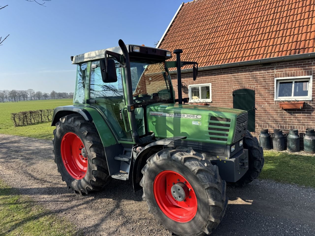 Traktor des Typs Fendt Farmer 308 C, Gebrauchtmaschine in Nieuw Heeten (Bild 1)