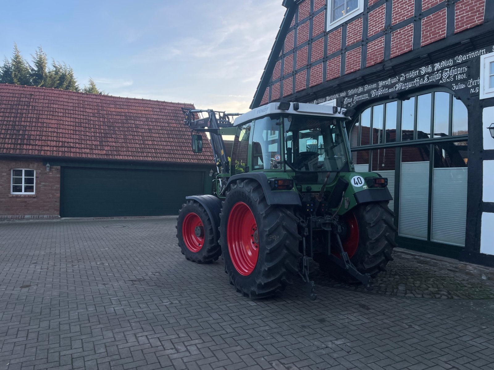 Traktor del tipo Fendt Farmer 308 LSA, Gebrauchtmaschine en Hunteburg (Imagen 3)